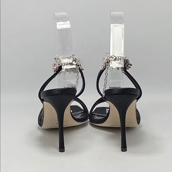 Manolo Blahnik Parinasan 105 Embellished Sandals size 35 - Picture 9 of 12